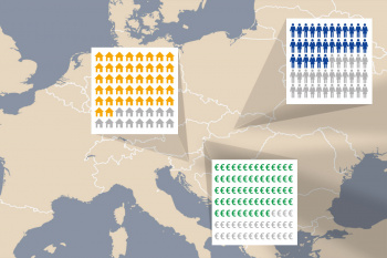 Landkarte Europa demografische Daten - mehr erfahren Landkarte Europa demografische Daten