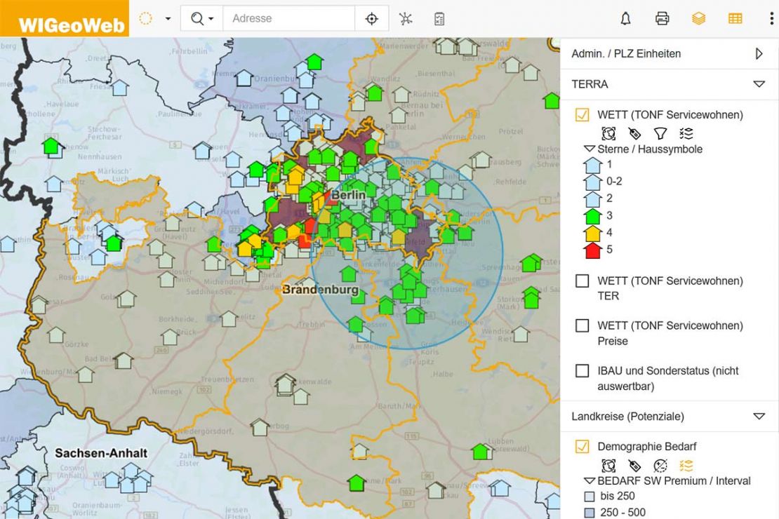 Location analyses for senior housing Location analyses for senior housing
