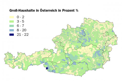 Großhaushalte in Österreich Großhaushalte in Österreich