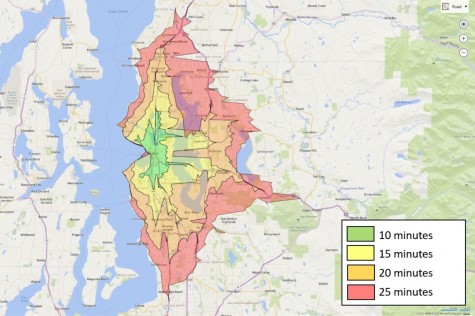 Bing Maps Isochrone API Bing Maps Isochrone API