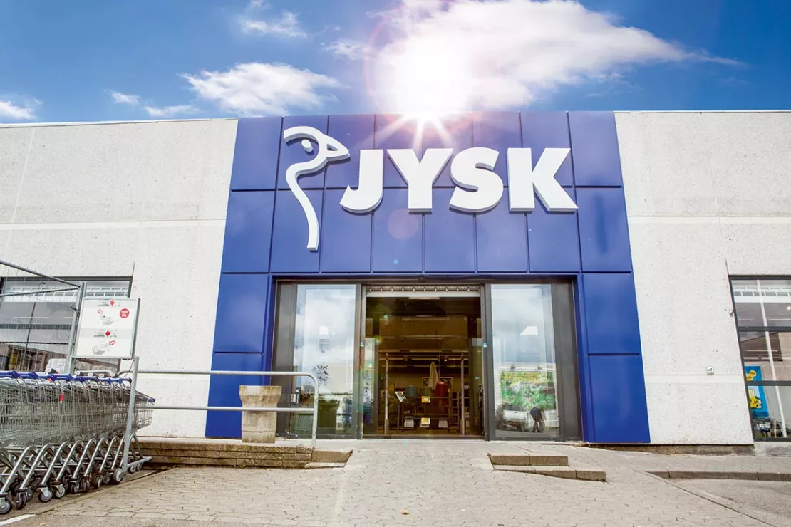 JYSK uses WebGIS internationally for location analysis and in further business areas
