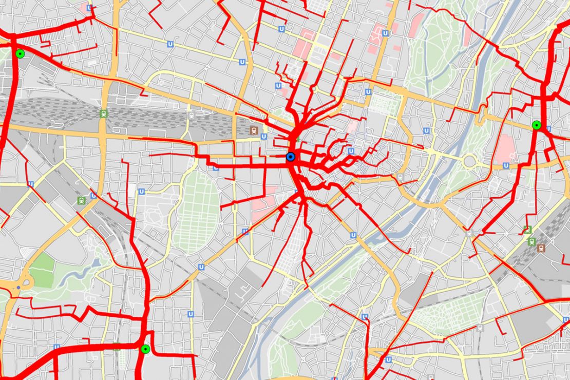 GIS visualizes customer behavior - here: Where do customers use Click & Collect and in which stores? GIS visualizes customer behavior - here: Where do customers use Click & Collect and in which stores?