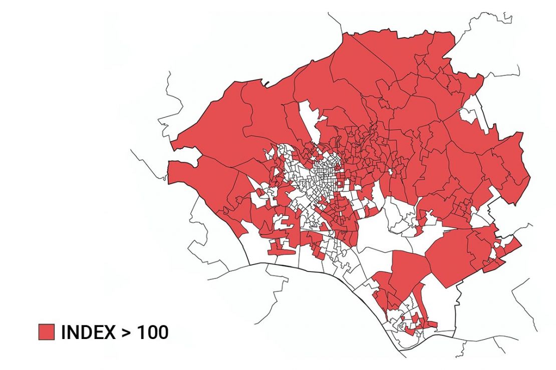 Karte: Daten zu Aktienbesitzern un Wiesbaden auf GEOmarkets-Ebene