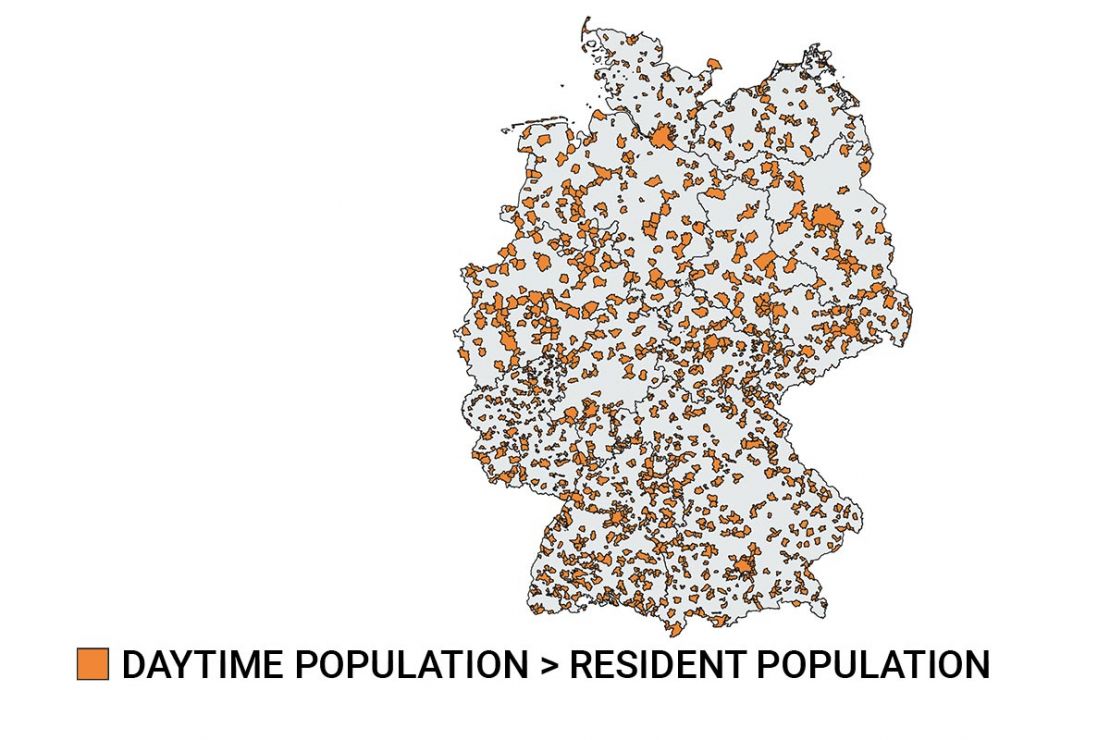 Daily population Germany