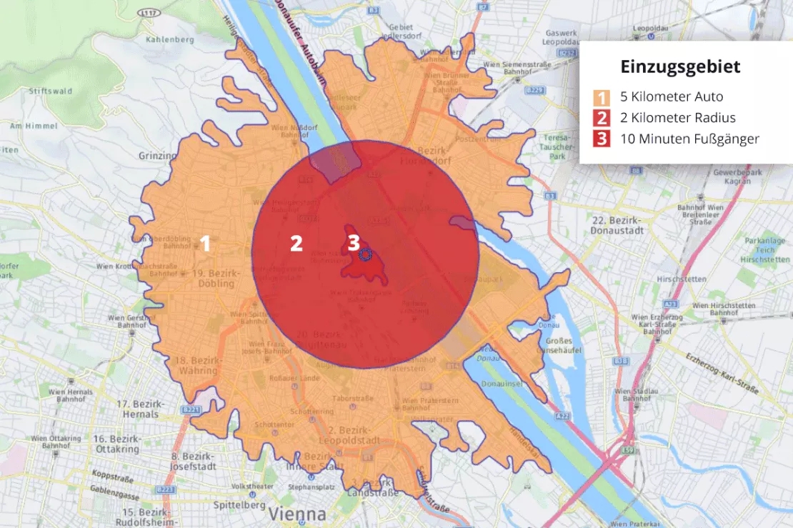 Calculate catchment areas in GIS