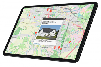 Anzeige einer geokodierten Immobilienadresse - mehr erfahren Anzeige einer geokodierten Immobilienadresse