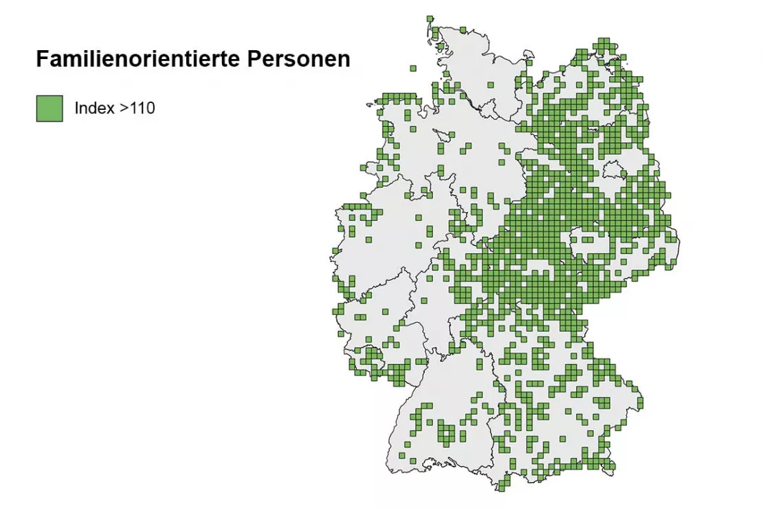 Familienorientierte Personen in Deutschland
