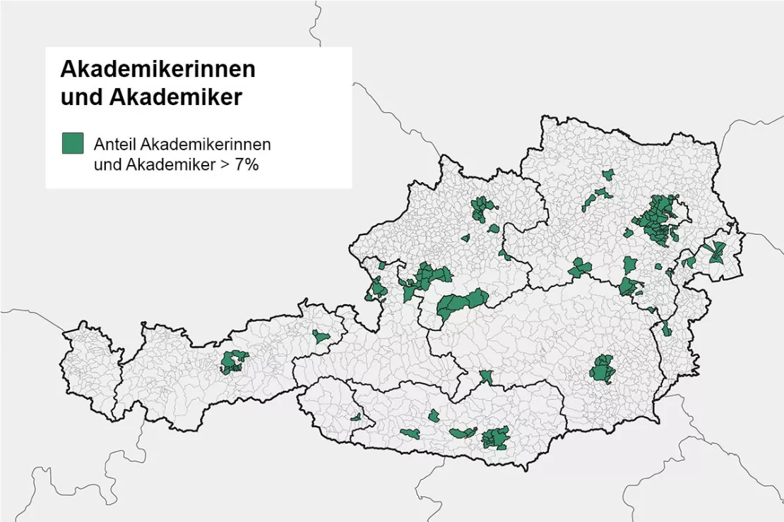 Akademikerinnen und Akademiker in Österreich