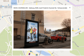 Gewista GIS Fotovorschau - mehr erfahren Gewista GIS Fotovorschau