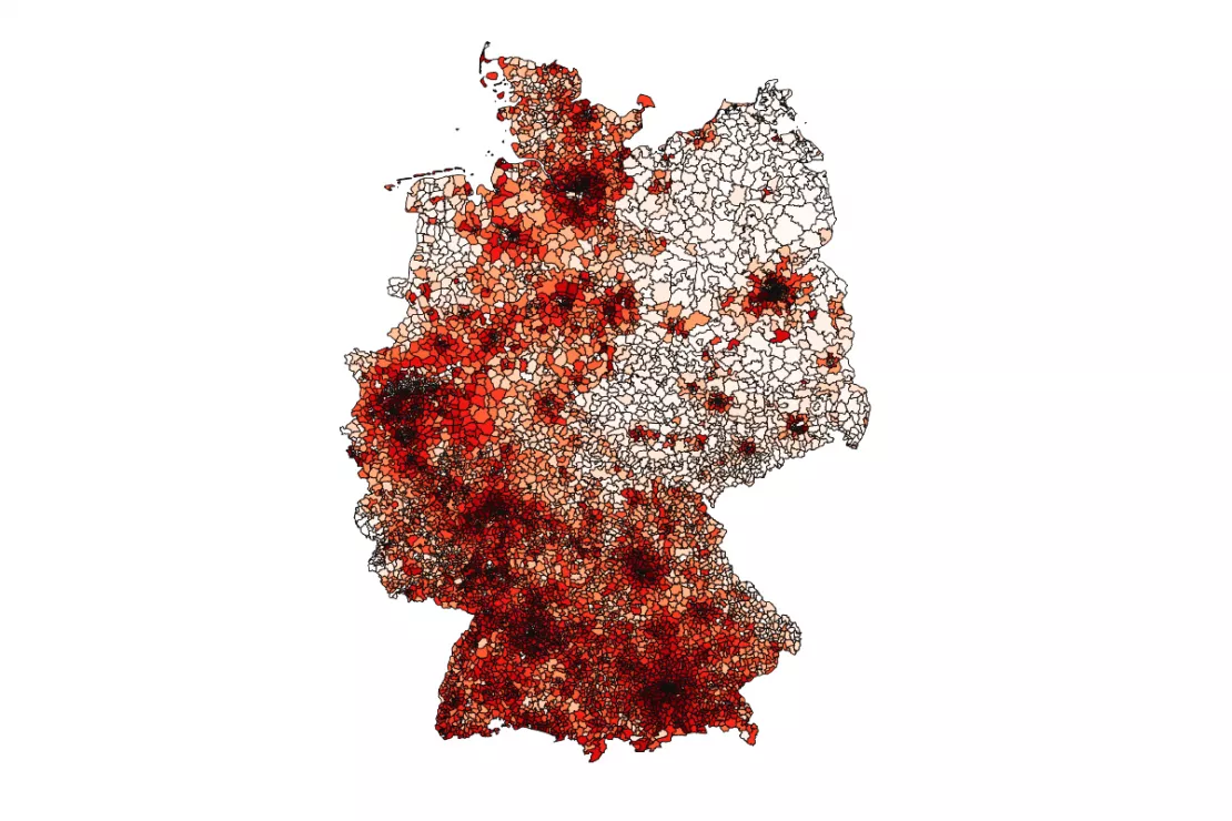 PLZ-Karten für Ihre GIS-Analysen