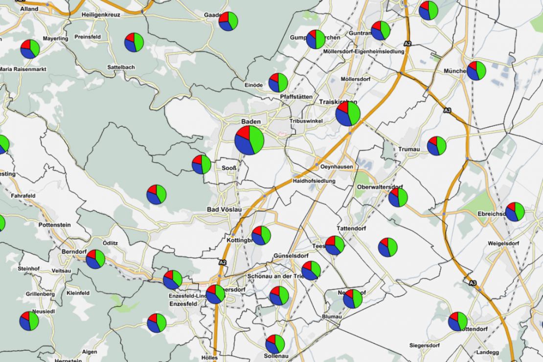 Umfassende GIS- und Geomarketing-Funktionen bietet WIGeo QGIS