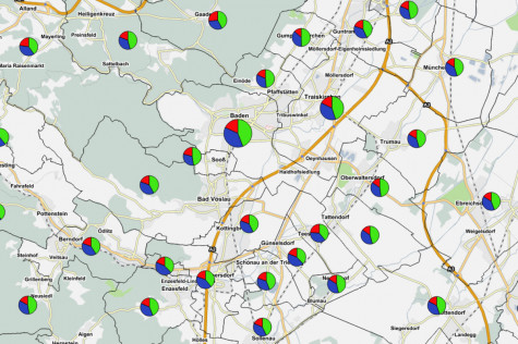 QGIS Diagramme auf digitalen Landkarten - sehen Sie hier die Altersstruktur auf Gemeindeebene. QGIS Diagramme auf digitalen Landkarten - sehen Sie hier die Altersstruktur auf Gemeindeebene.