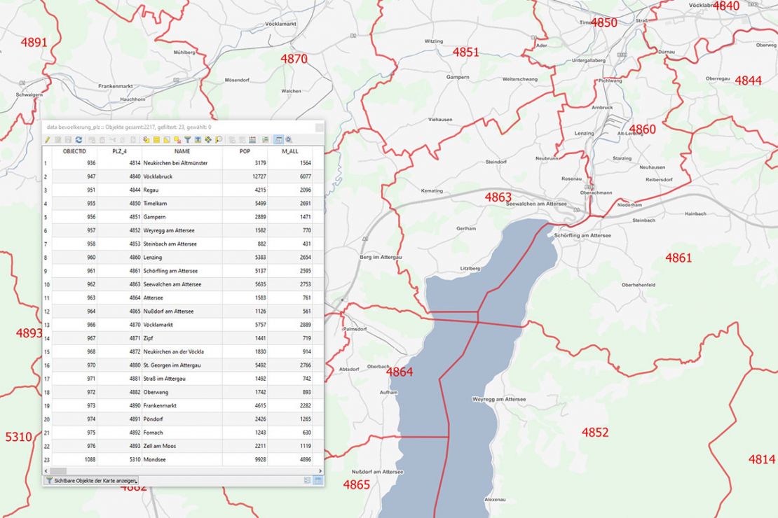 Geomarketing Software Wigeo Qgis Universal Wigeogis