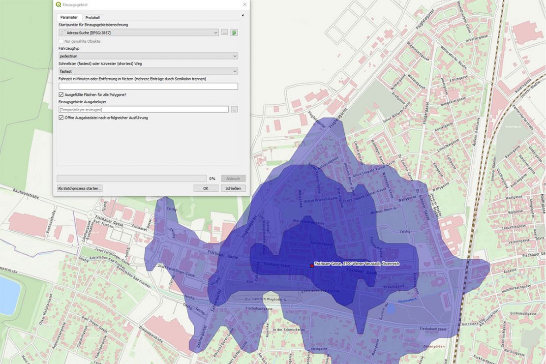 Einzugsgebiete berechnen mit WIGeo QGIS Einzugsgebiete berechnen mit WIGeo QGIS