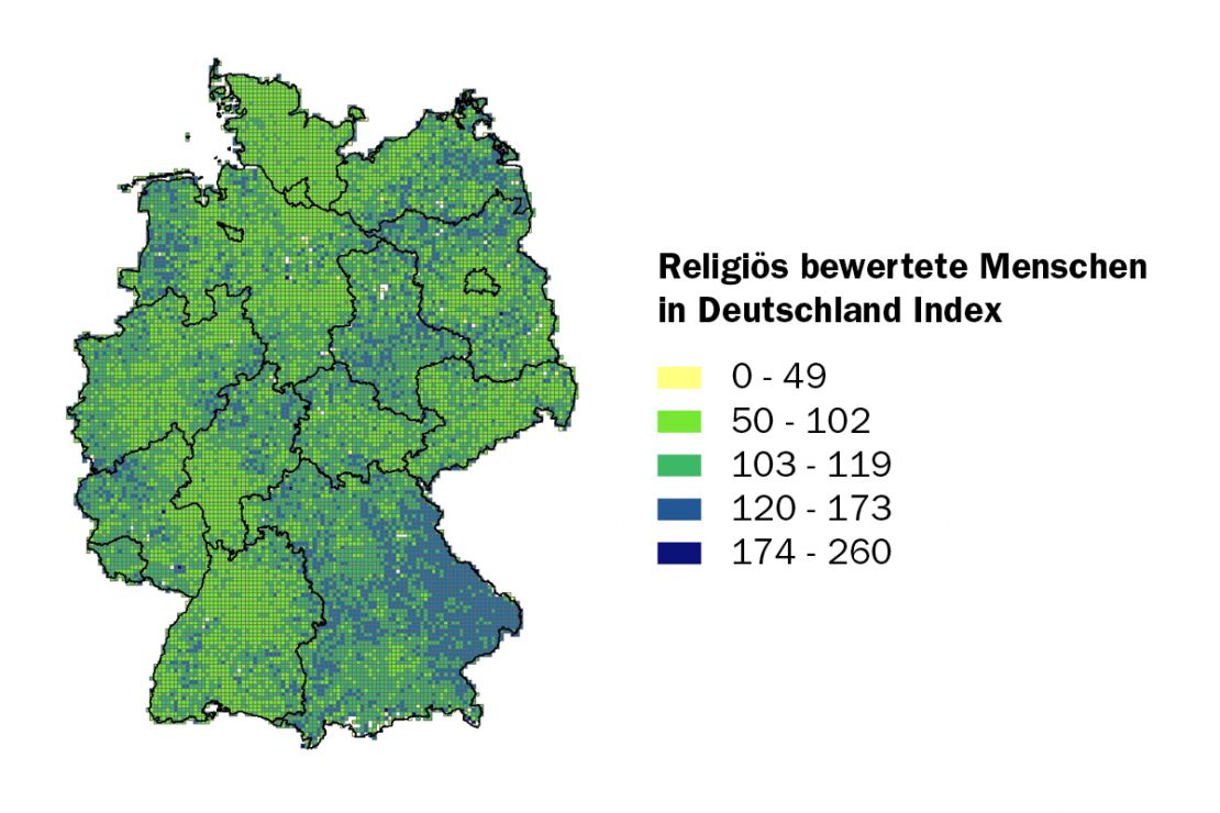 Religiös bewertete Menschen in Deutschland Religiös bewertete Menschen in Deutschland