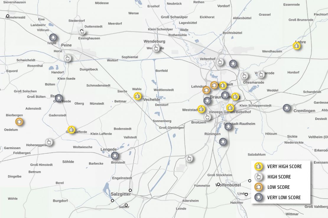 Location analyses as clear as a report card Location analyses as clear as a report card