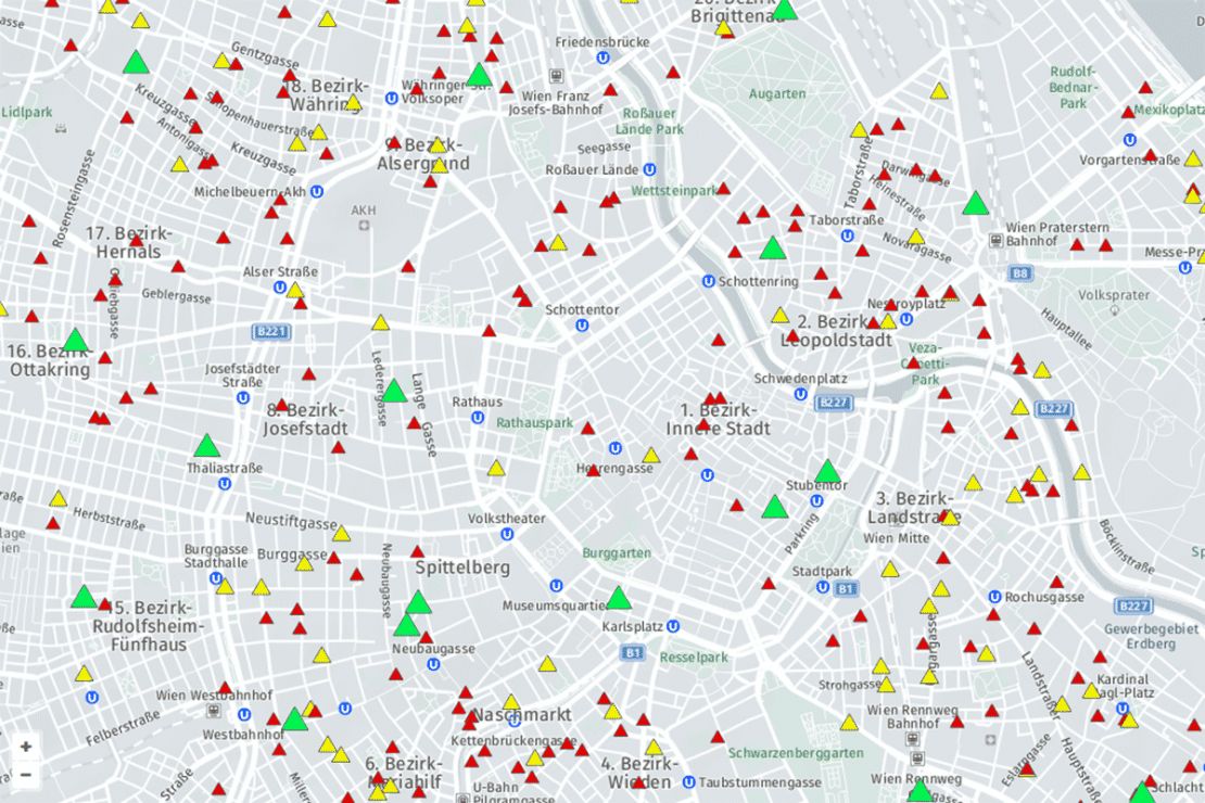 Vienna Chamber of Commerce supports entrepreneurs with location analyses.